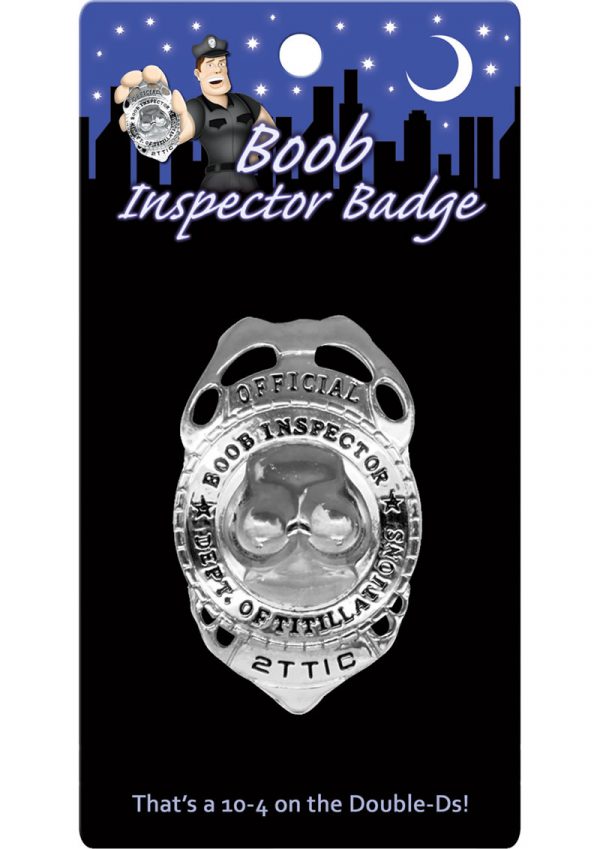 Offical Boob Inspector Badge