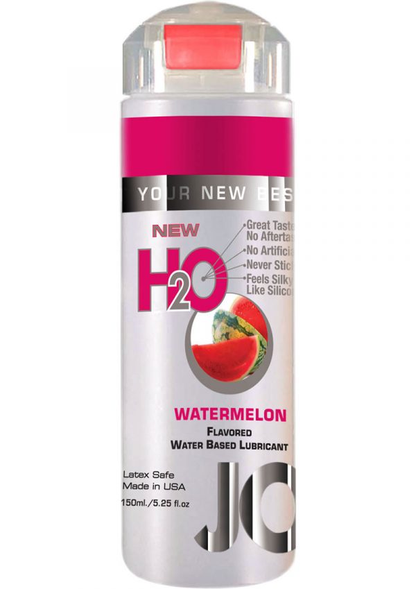 Jo H2O Flavored Water Based Lubricant Watermelon 4 Ounce