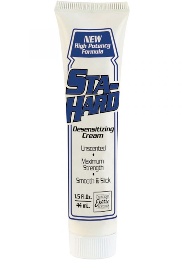 Sta-Hard Desensitizing Cream High Potency Formula 2 Ounces