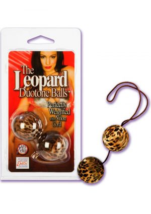 The Leopard Duotone Balls Weighted With Nylon Cord