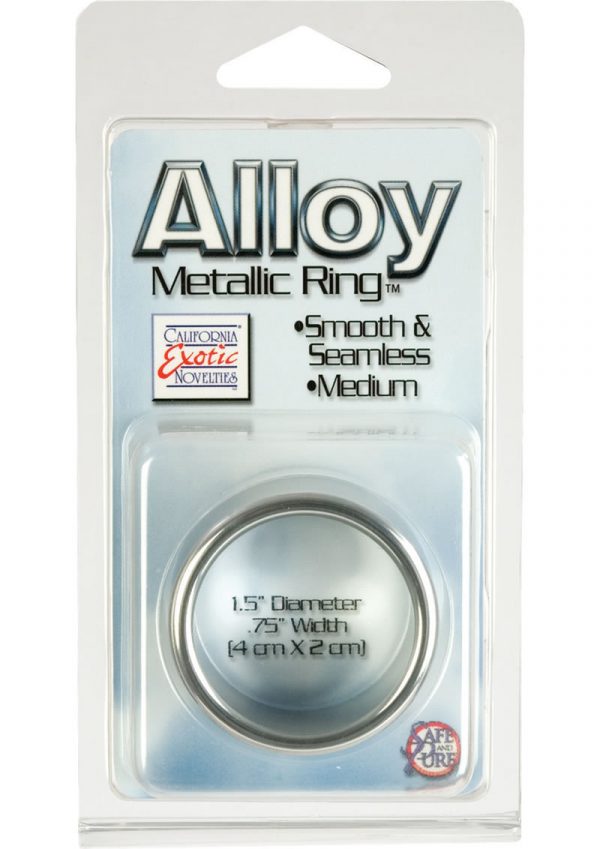 Alloy Metallic Ring Medium 1.5 Inch Diameter