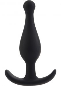 Booty Call Booty Rocker Silicone Anal Plug Black