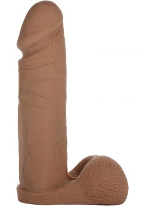 Vac U Lock 8 Inch UR3 Cock Dildo Brown