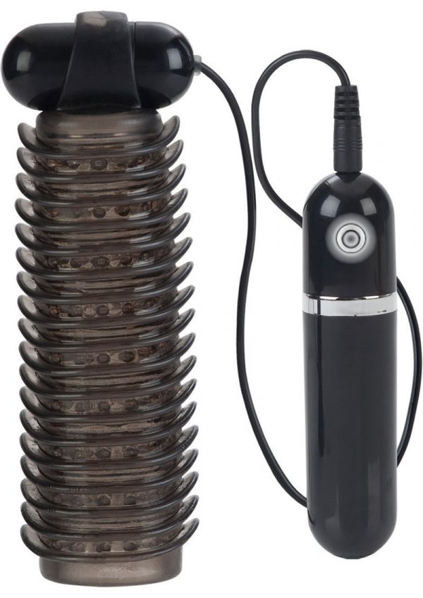 10 Function Adonis Vibrating Stroker Black