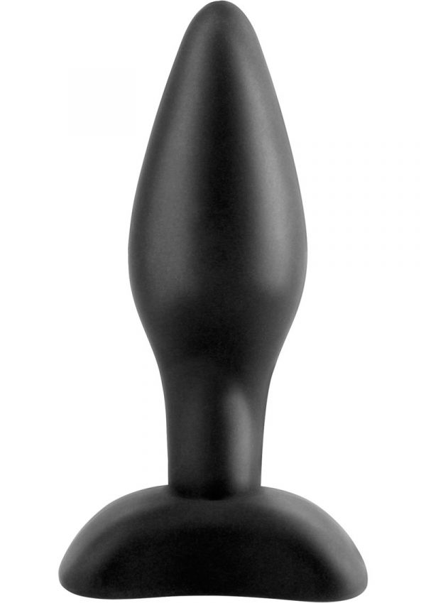 Anal Fantasy Collection Mini Silicone Plug Kit Black 3 Inch