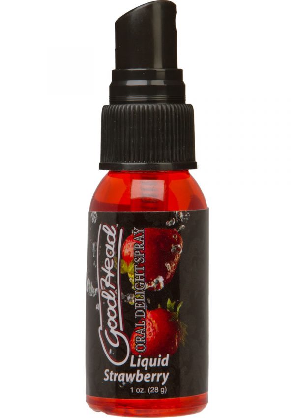 Goodhead Oral Delight Spray Liquid Strawberry 1 Ounce