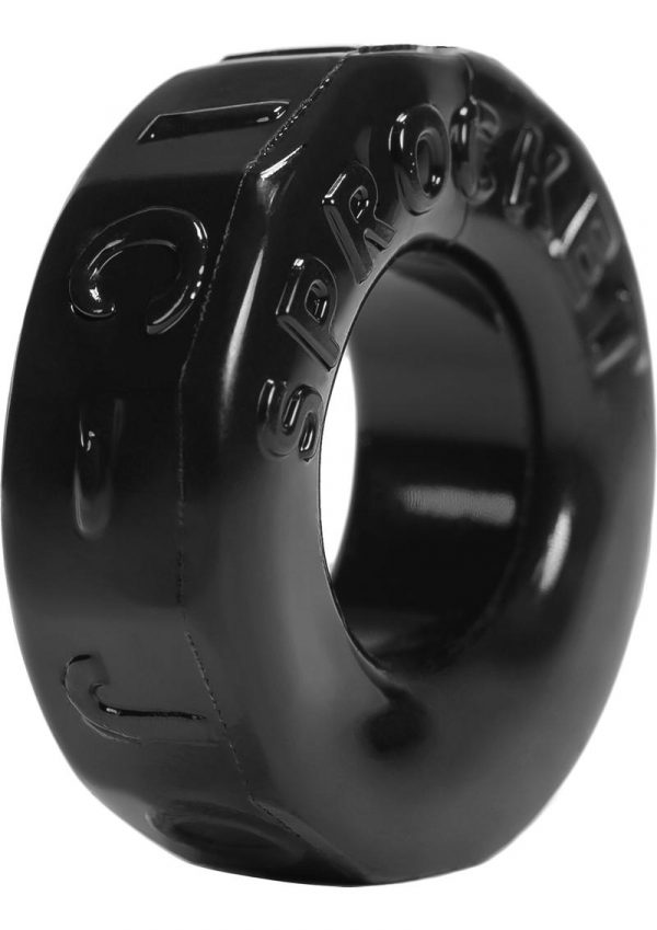 Sprocket Cockring Black 2.8 Inch