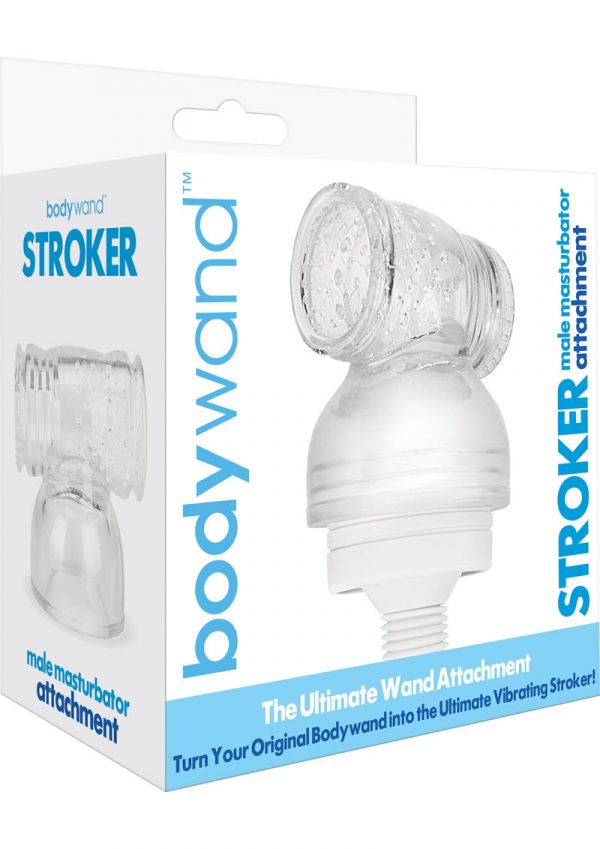 Bodywand Stroker Male Masturbator Attachment Clear