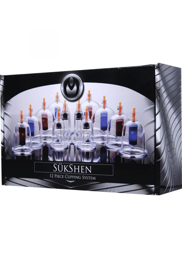 Sukshen Cupping System 12 Piece Set