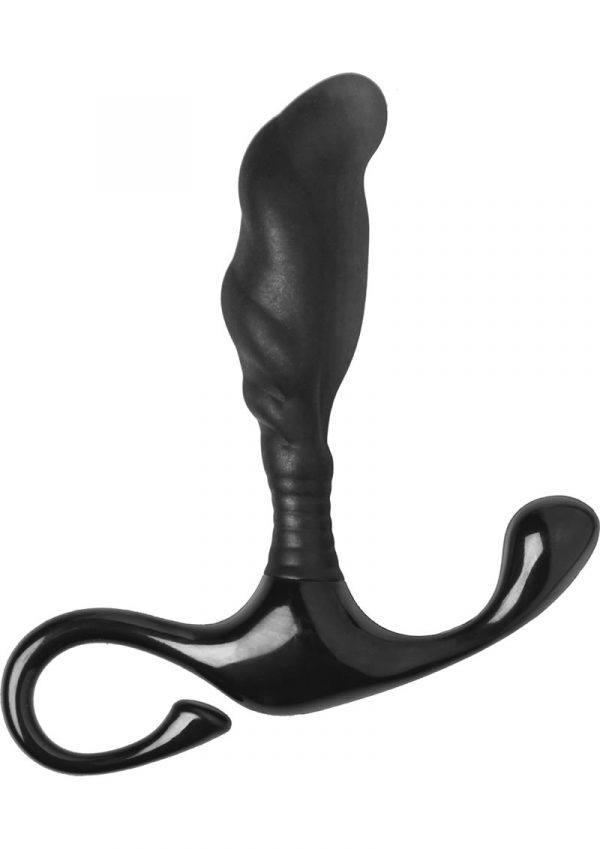 Trinity Vibes Silicone Prostate Exerciser Black 4.25 Inch