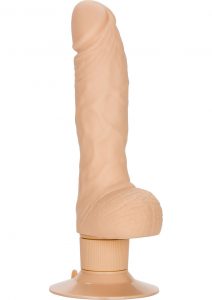 Shower Stud Super Stud Vibrating Dildo Waterproof Ivory 5 Inch