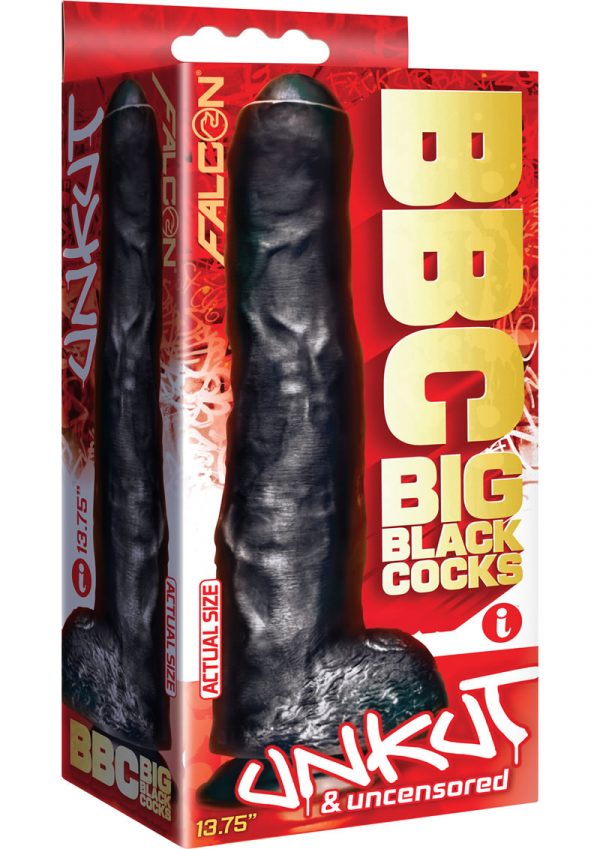 Falcon BBC Big Black Cocks Unkut And Uncensored Realistic Dong 13.75 Inch