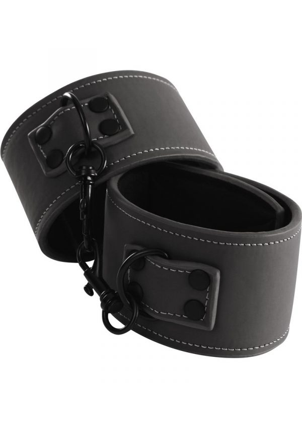 Renegade Bondage Wrist Cuff Black