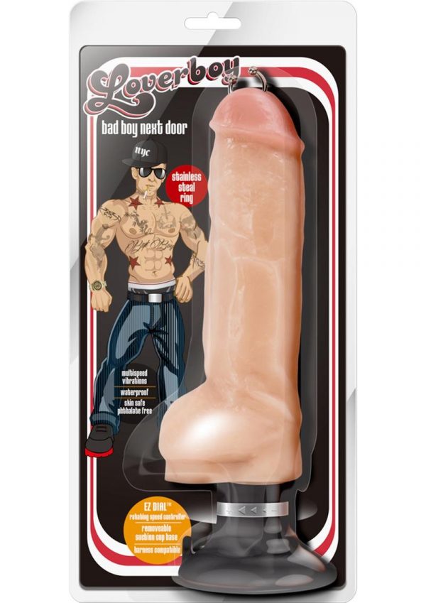 Loverboy Bad Boy Next Door Realistic Dildo Waterproof Flesh 13 Inches