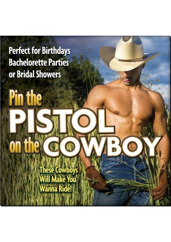 Pin The Pistol On The Cowboy Game