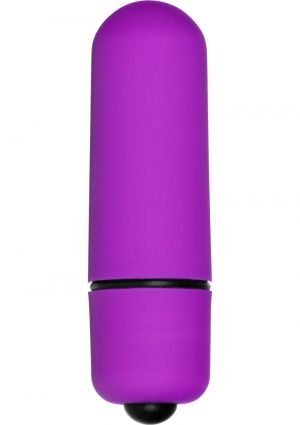 Minx Blush Bullet Vibrator Mini Waterproof Purple 2.25 Inch