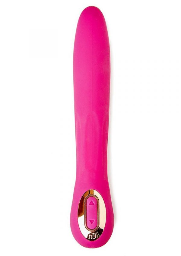 Bentlii 15-function Dual Motor USB Rechargeable Silicone Vibrator Waterproof Magenta