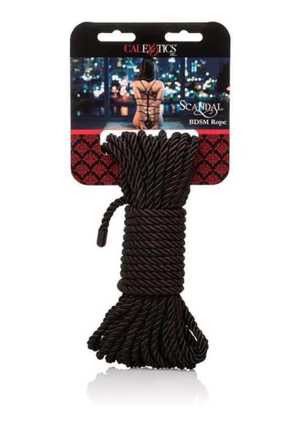 Scandal BDSM Rope Black 32.75 Feet