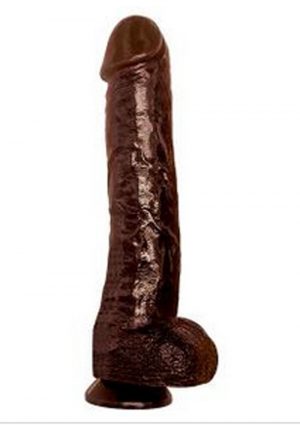 Icon Male Cockzilla Realistic Dong Black 17 Inch