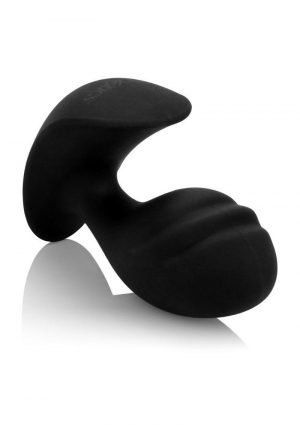 Booty Ball Petite Probe Silicone Anal Plug Black 2.75 Inch