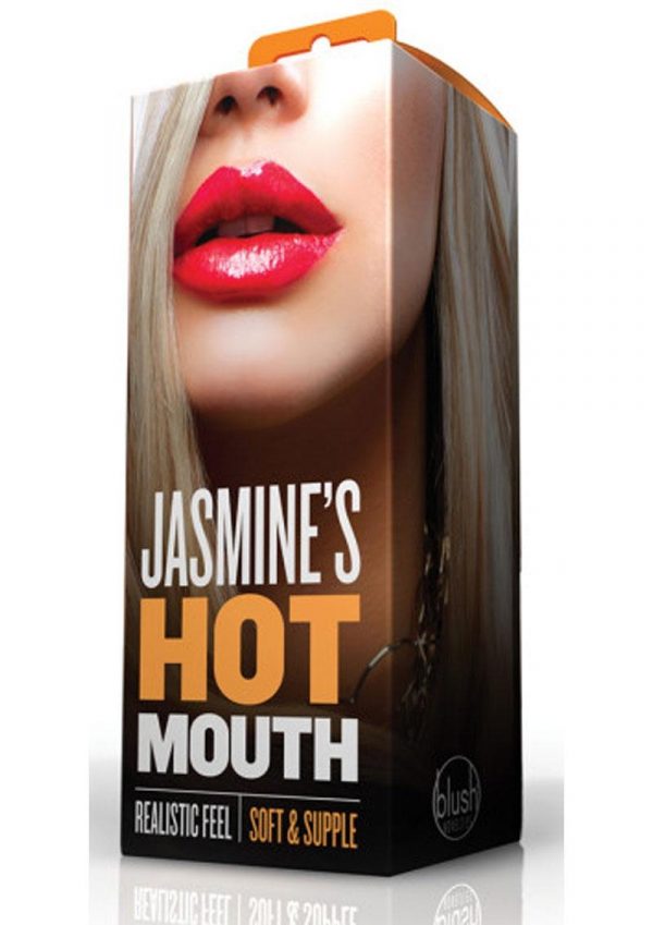 X5 Men Jasmine`s Hot Mouth  Realistic Stroker Flesh 5 Inch