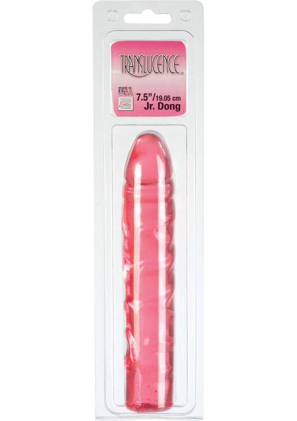 TRANSLUCENCE JR DONG 7.5 INCH PINK