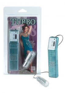 Turbo 8 Accelerator Bullet With Removable Tickler 2.2 Inch Pink