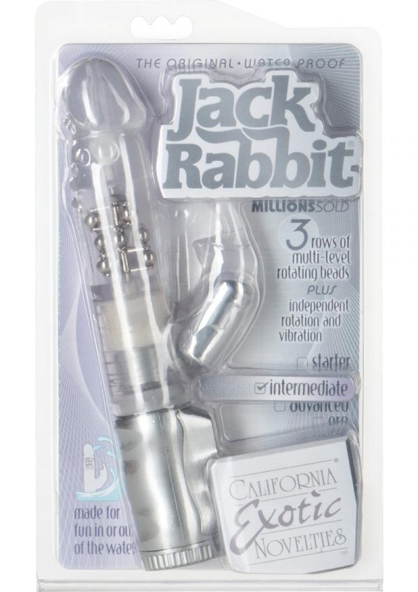 WATERPROOF JACK RABBIT 4.75 INCH WATERPROOF CLEAR