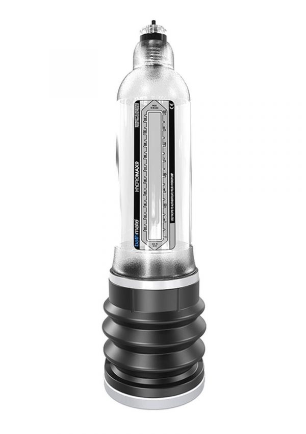 Bathmate Hydromax9 Penis Pump Waterproof Crystal Clear