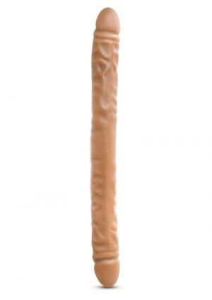 Dr Skin Double Dildo 18in - Mocha