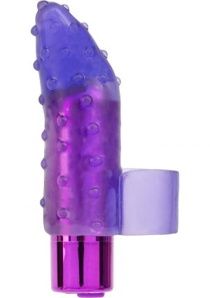 Powerbullet USB Rechargeable Frisky Finger Multi Function Waterproof Purple