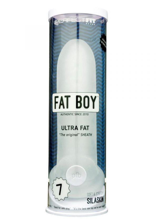 Perfect Fit Fat Boy Ultra Fat The Original Sheath 7in - Clear