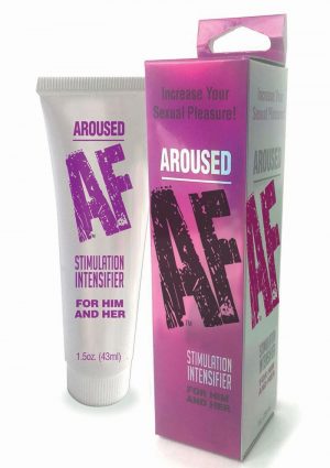 Aroused AF Cream Stimulation Intensifier For Him And Her 1.5 Ounce Tube