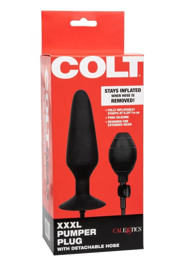 Colt XXXL Pumper Plug Black