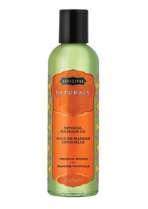 Naturals Massage Oil 2oz - Tropical Mango