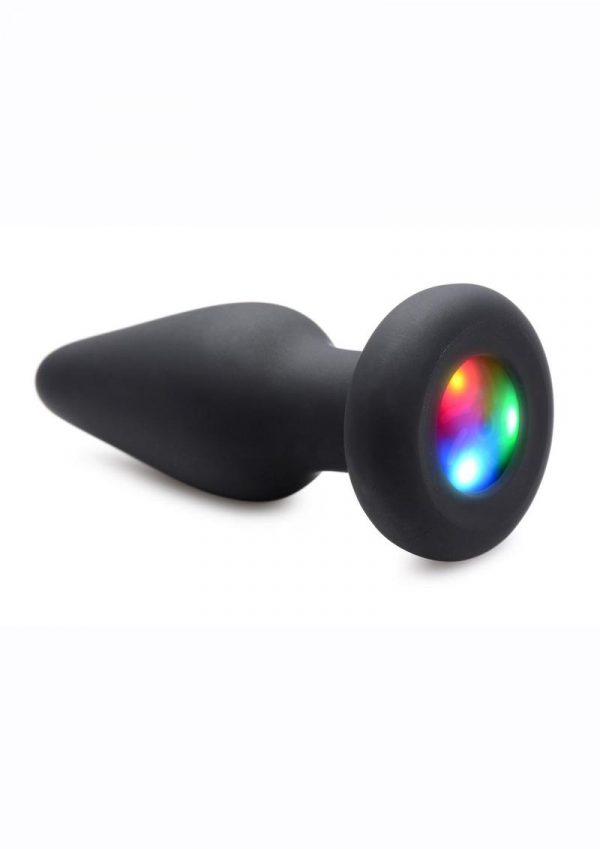 Booty Sparks Silicone Light-Up Anal Plug - Small