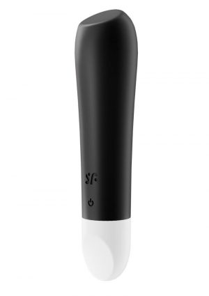 Satisfyer Ultra Power Bullet 2 Rechargeable Silicone Bullet Vibrator - Black