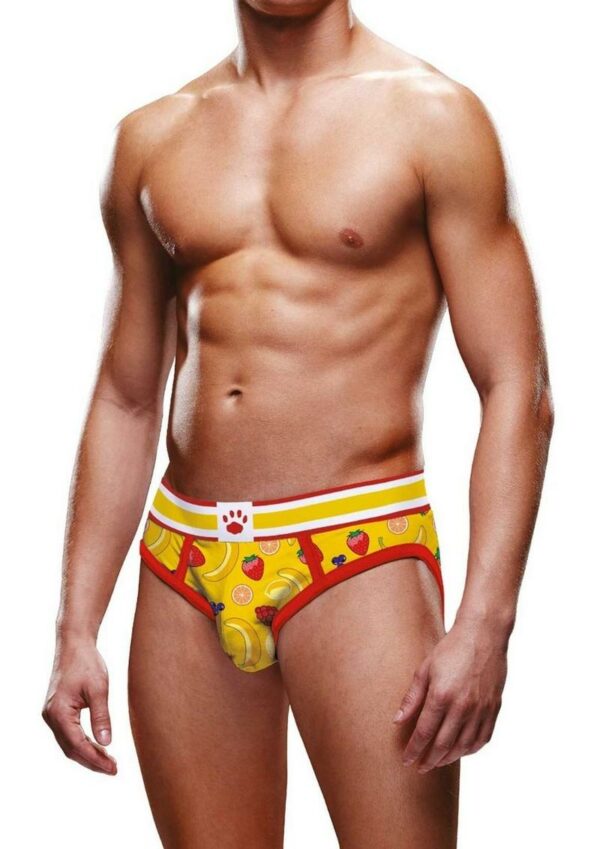 Prowler Fruits Brief - Large - Yellow