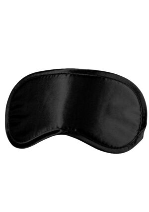 Ouch! Satin Eye-Mask - Black