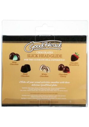 GoodHead Slick Head Glide Chocolates (5 Pack) 1oz