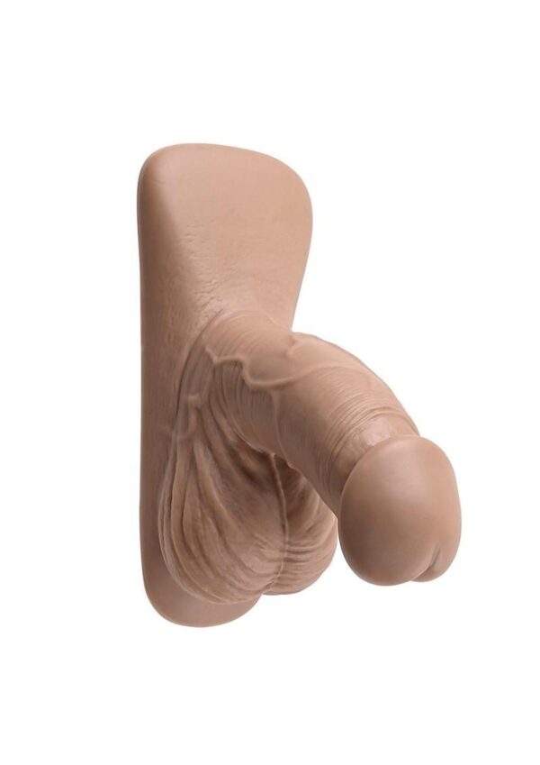 Gender X Silicone Packer Dildo 4in - Caramel