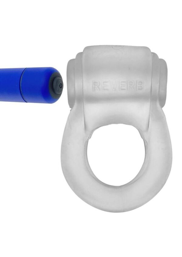 Revring Reverb Vibrating Cock Ring - Clear Ice