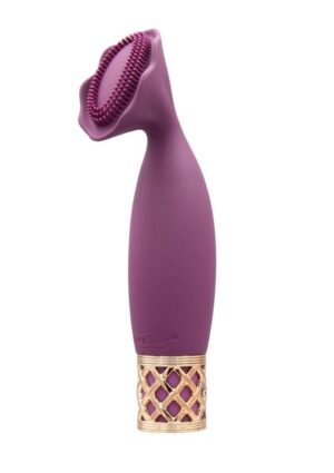 Pillow Talk Passion Rechargeable Silicone Massager - Wine/Rose Gold