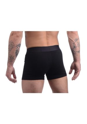 Strap U Armor Mens Boxer Harness with O-Ring - Medium/Large - Black